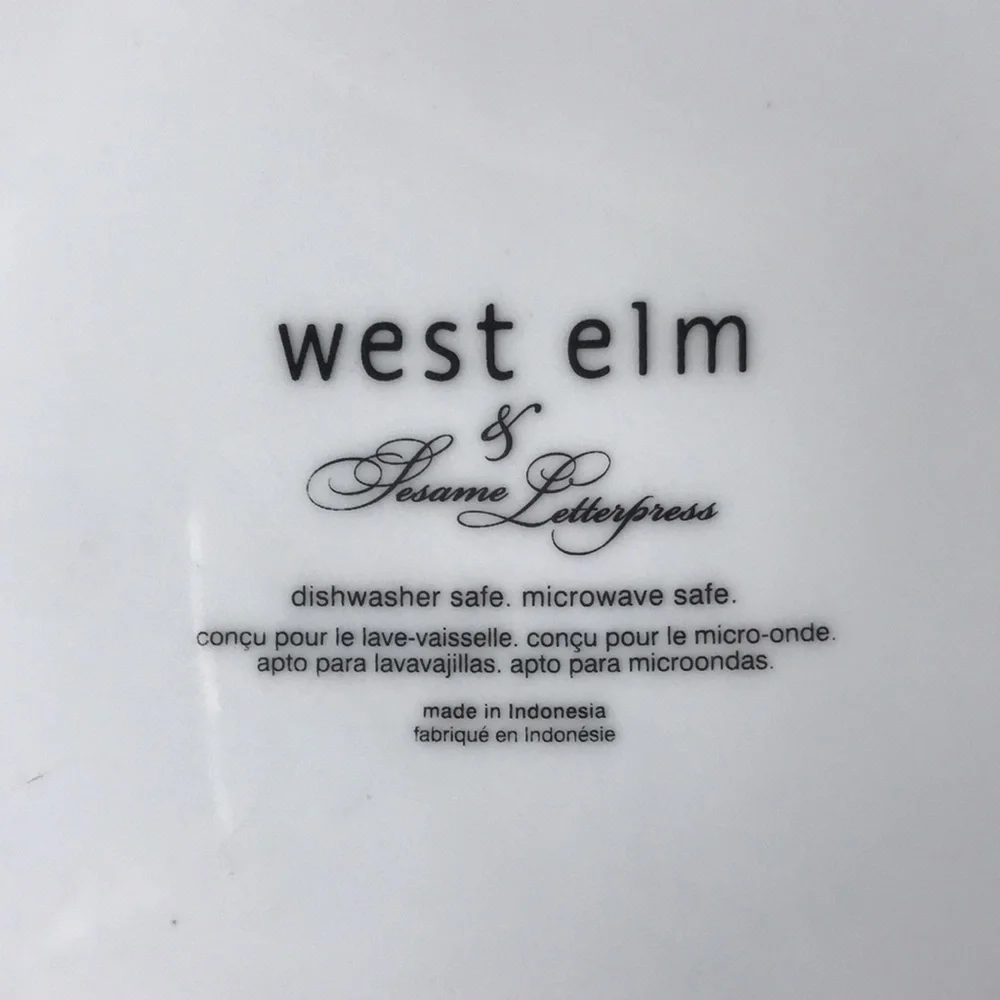 West Elm west elm